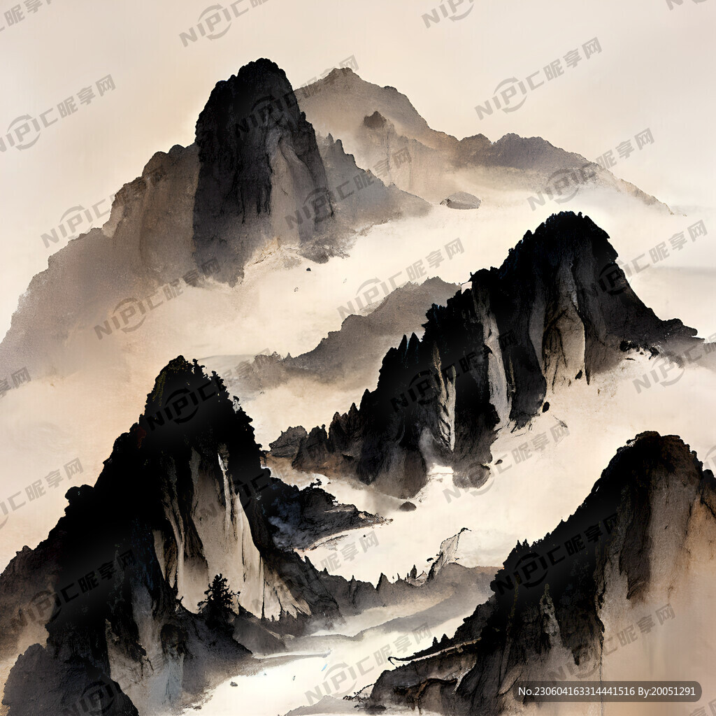 山水画