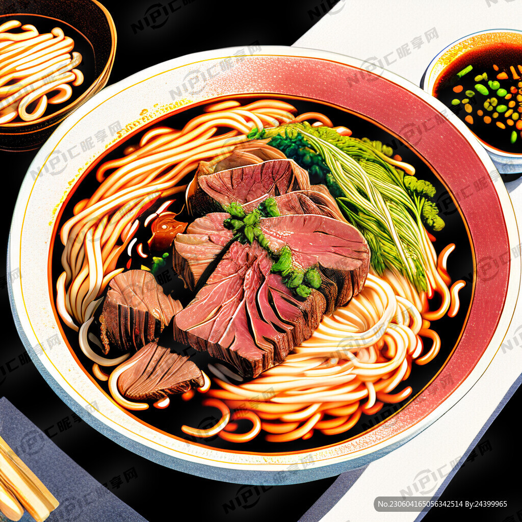 牛肉拌面 牛肉面 牛腩面 面条