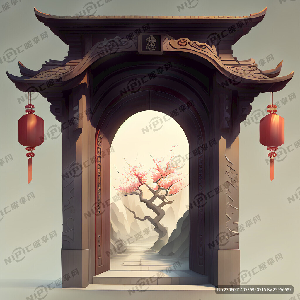 中国风  状元  门