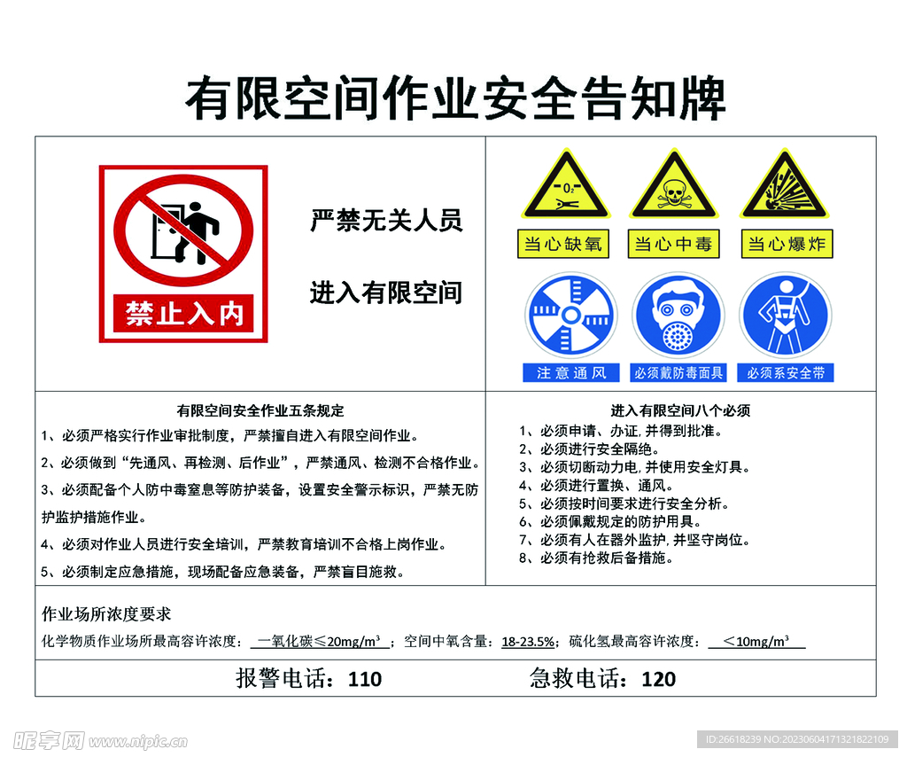 标识牌