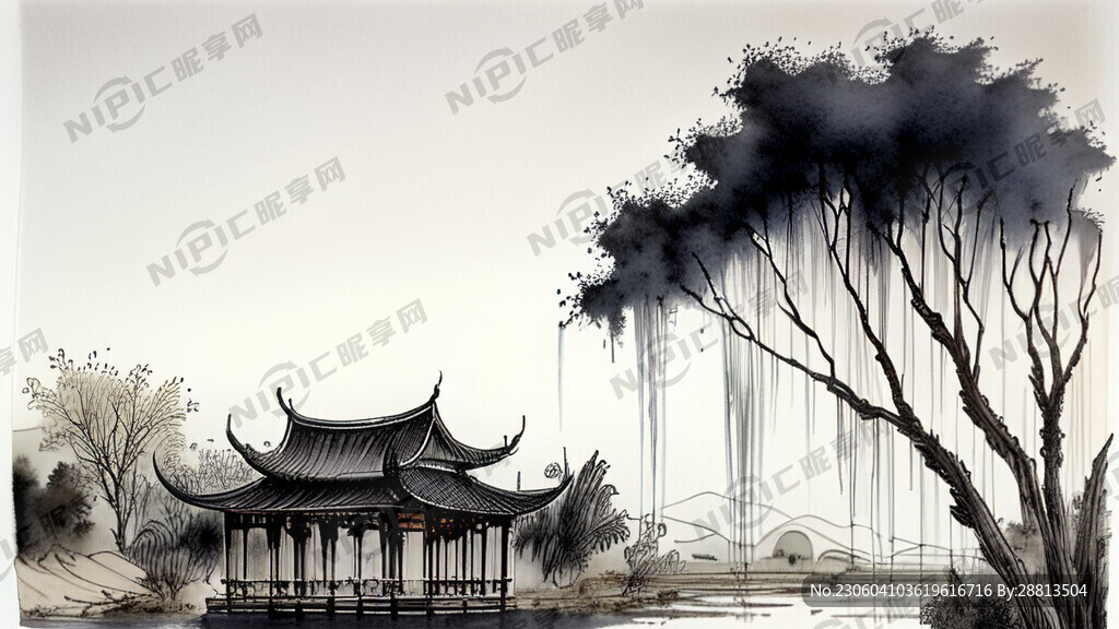 茅台酒 黑白 线稿