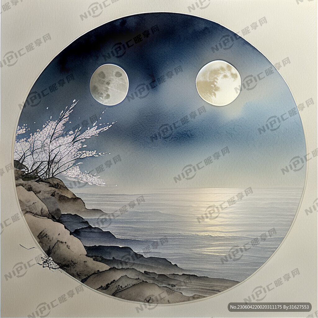 海上生明月 天涯共此时