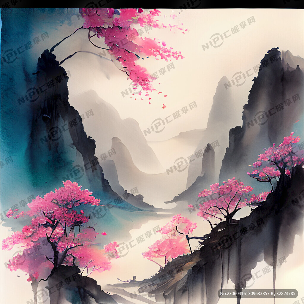 游戏梦幻唯美新中式风景 超高清