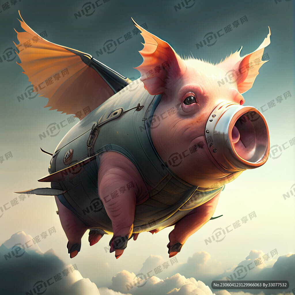 猪在飞