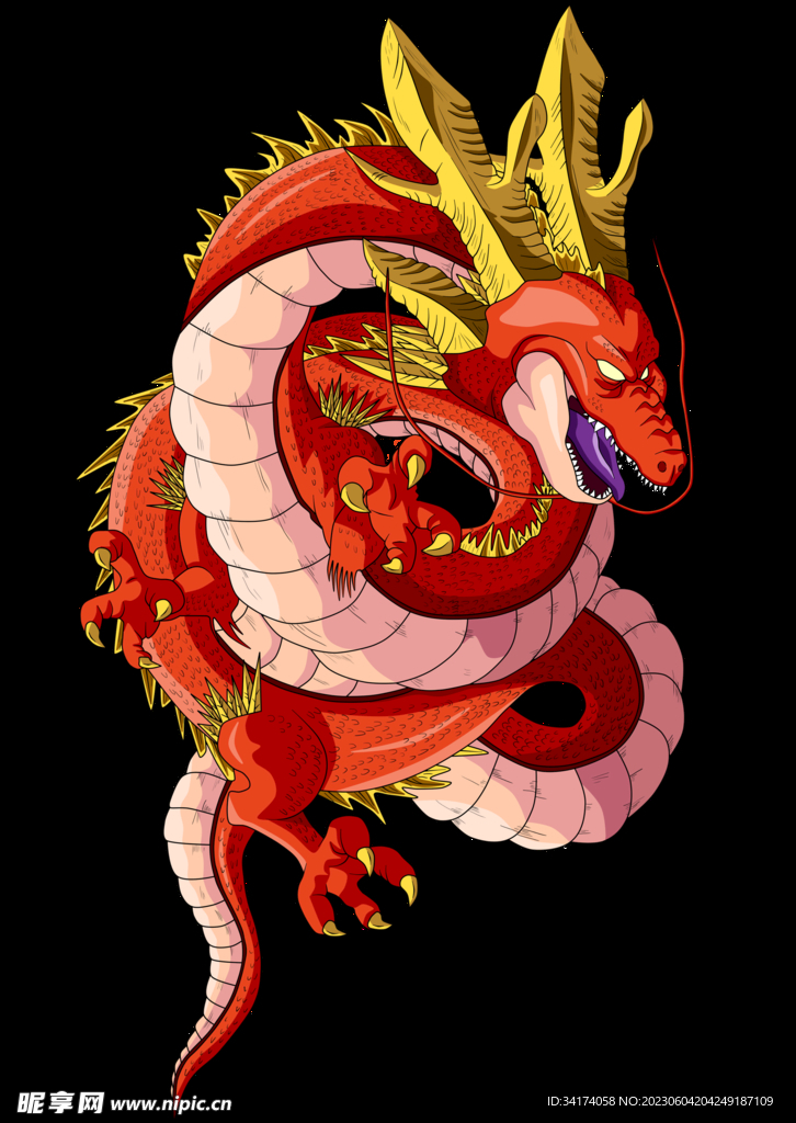 中国龙免扣