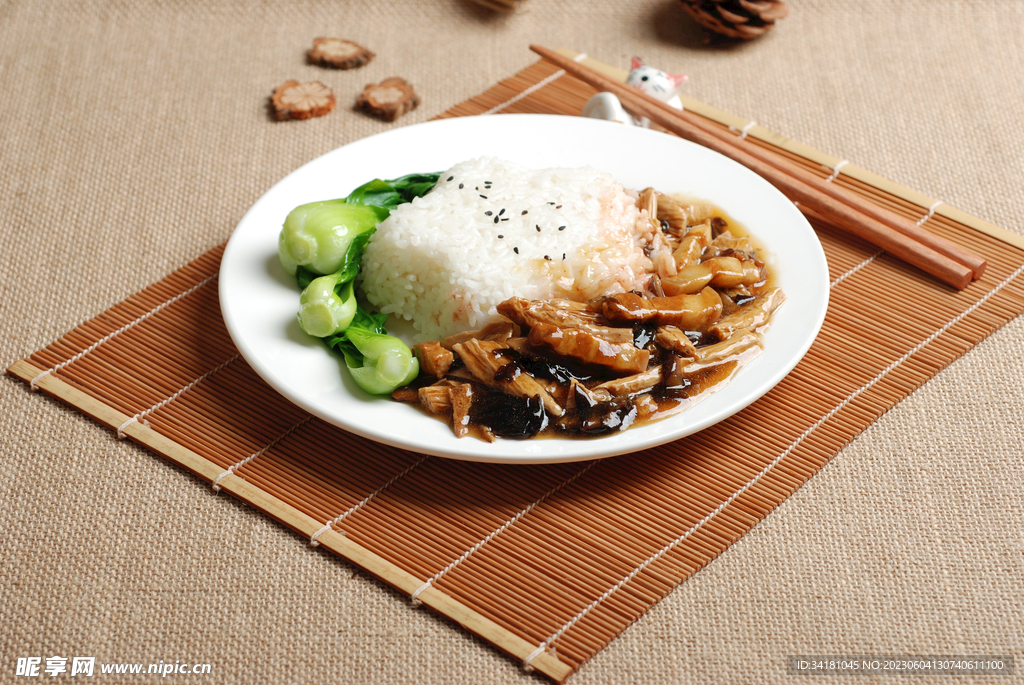 卤肉饭美食