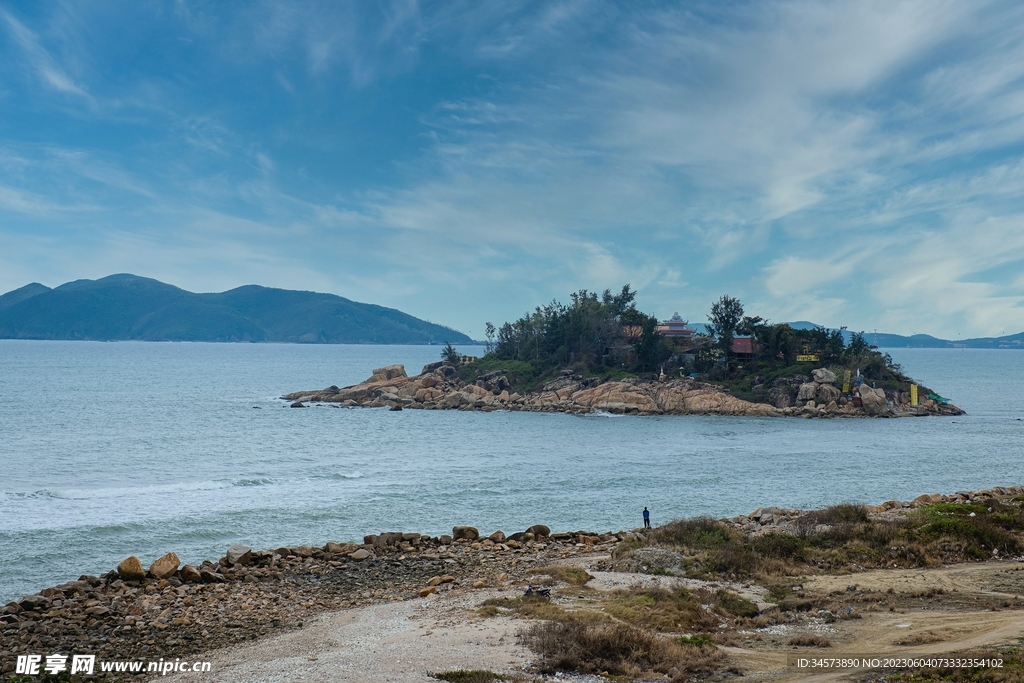 海湾小岛