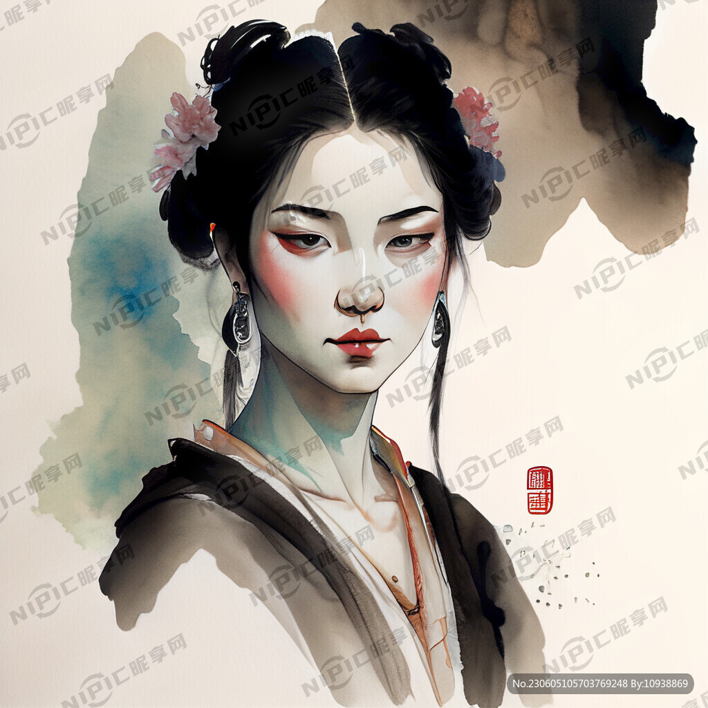 中国古代女子