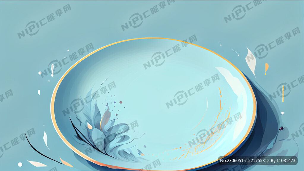 淡蓝色背景板
