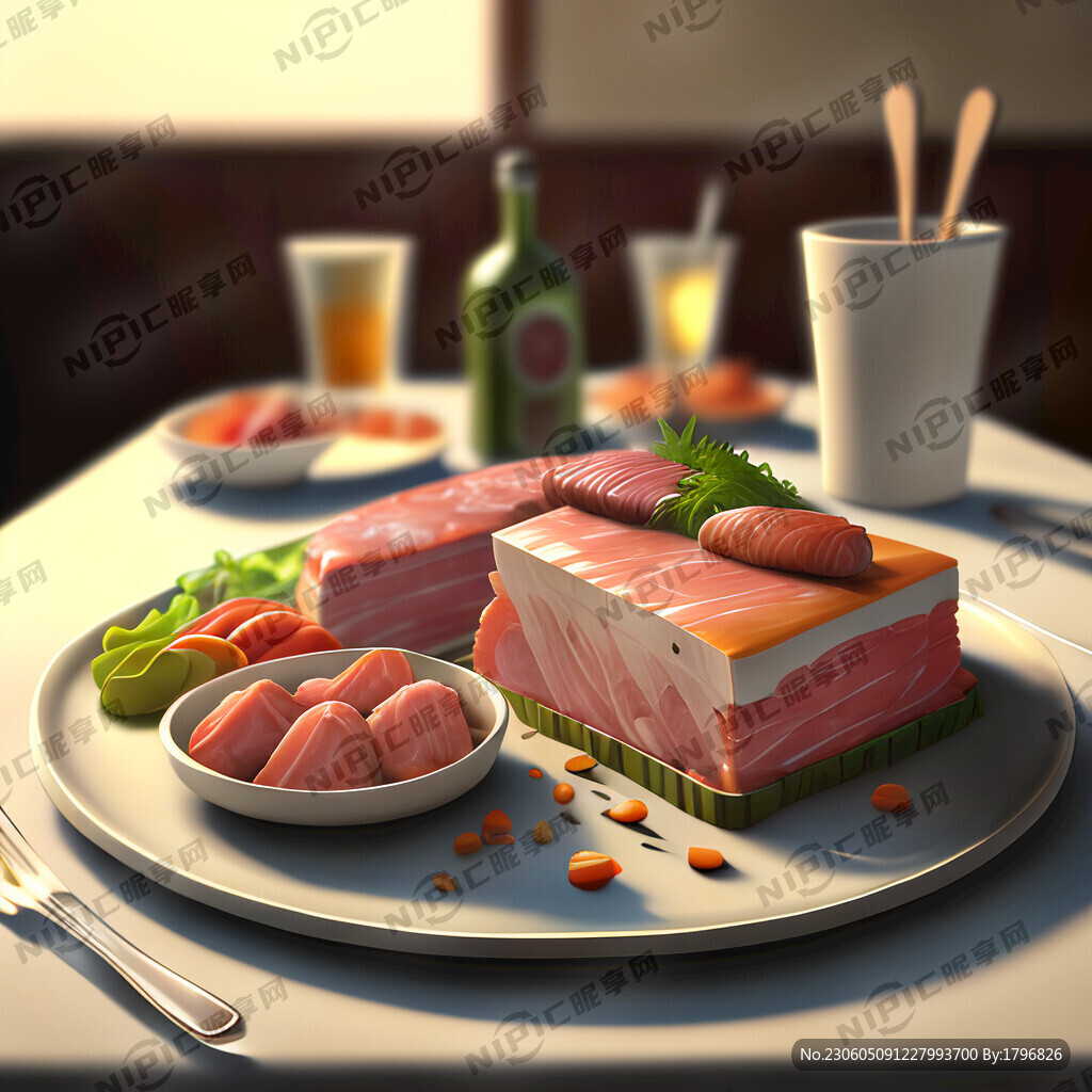 冷餐盘场景