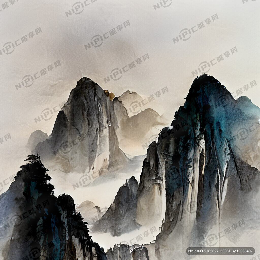 大气磅礴的中国山水