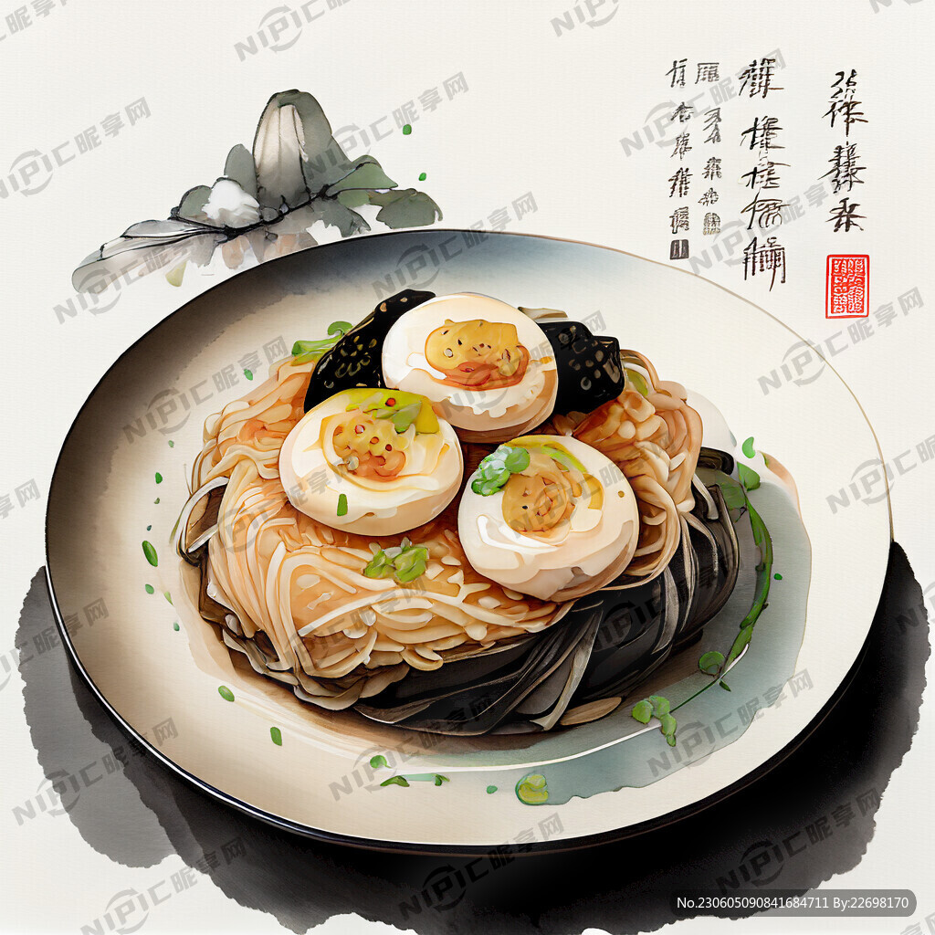 国风 美食  国潮