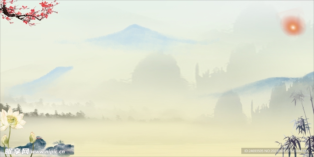 展板背景