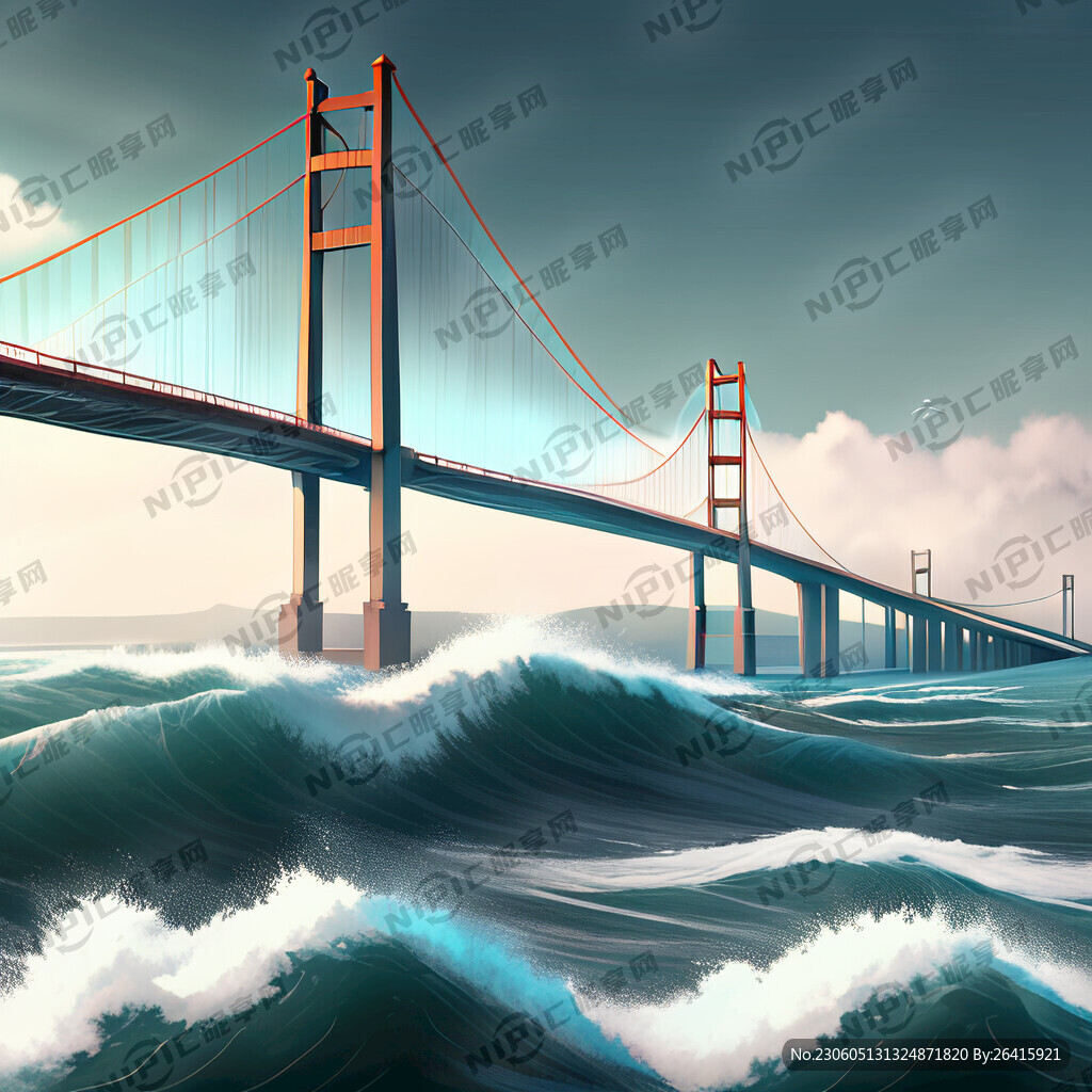大桥海浪