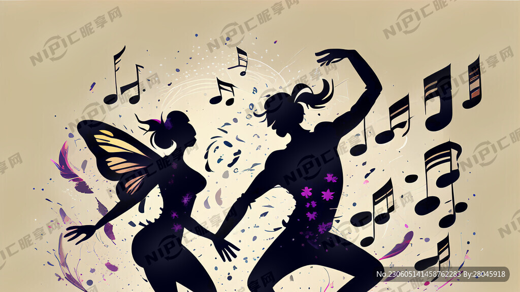 蝶乐舞字体设计