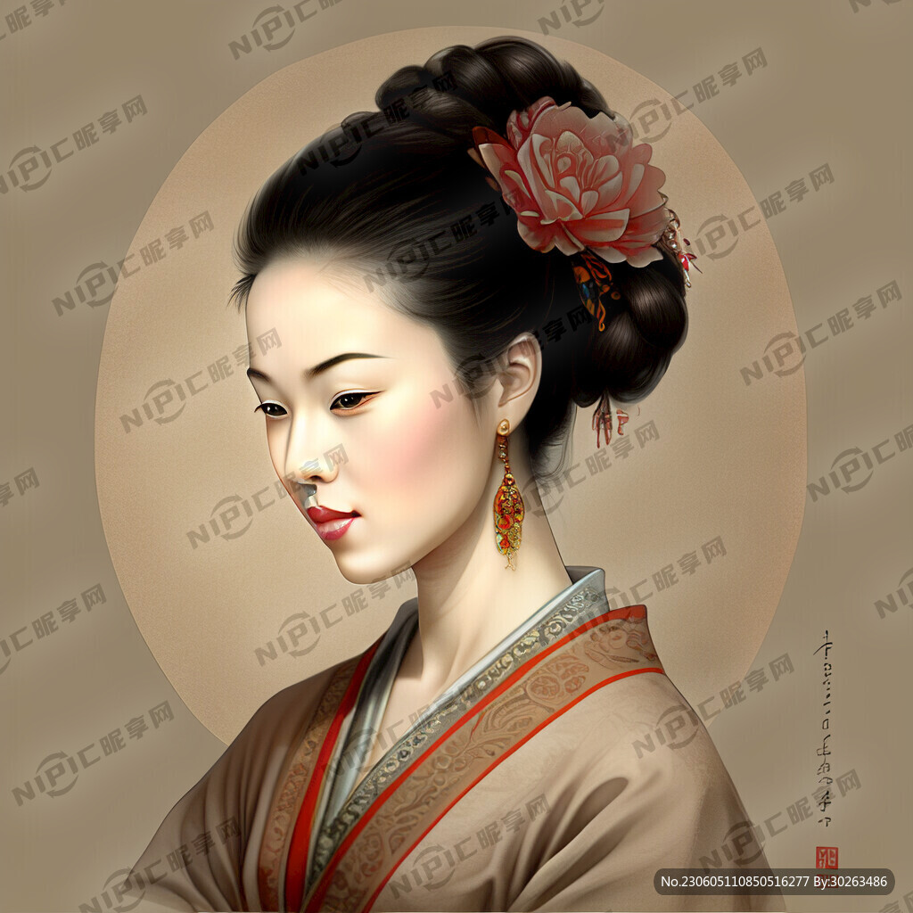 仕女图