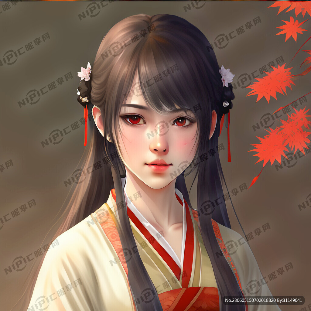 古风动漫少女