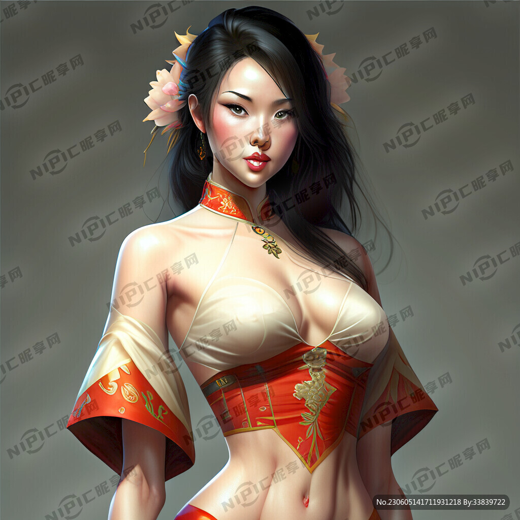 大长腿美女