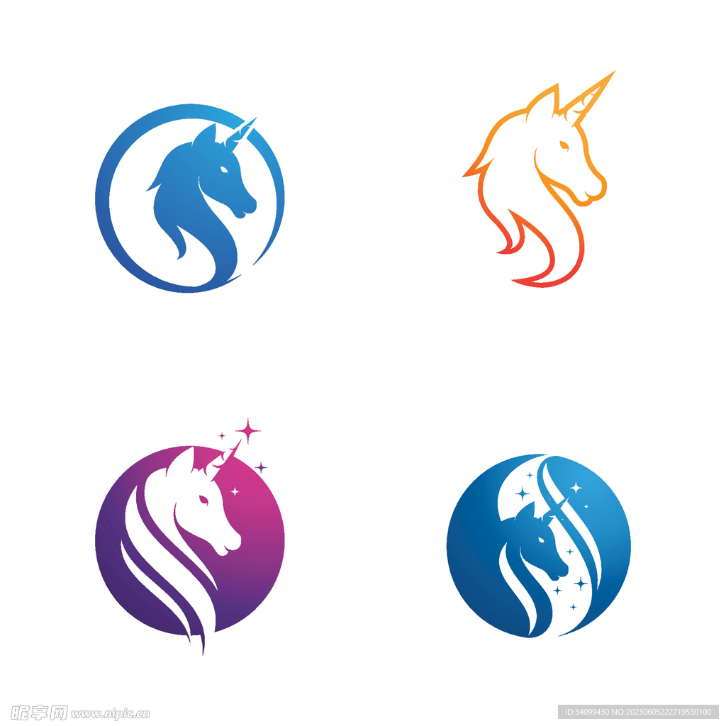 独角兽logo
