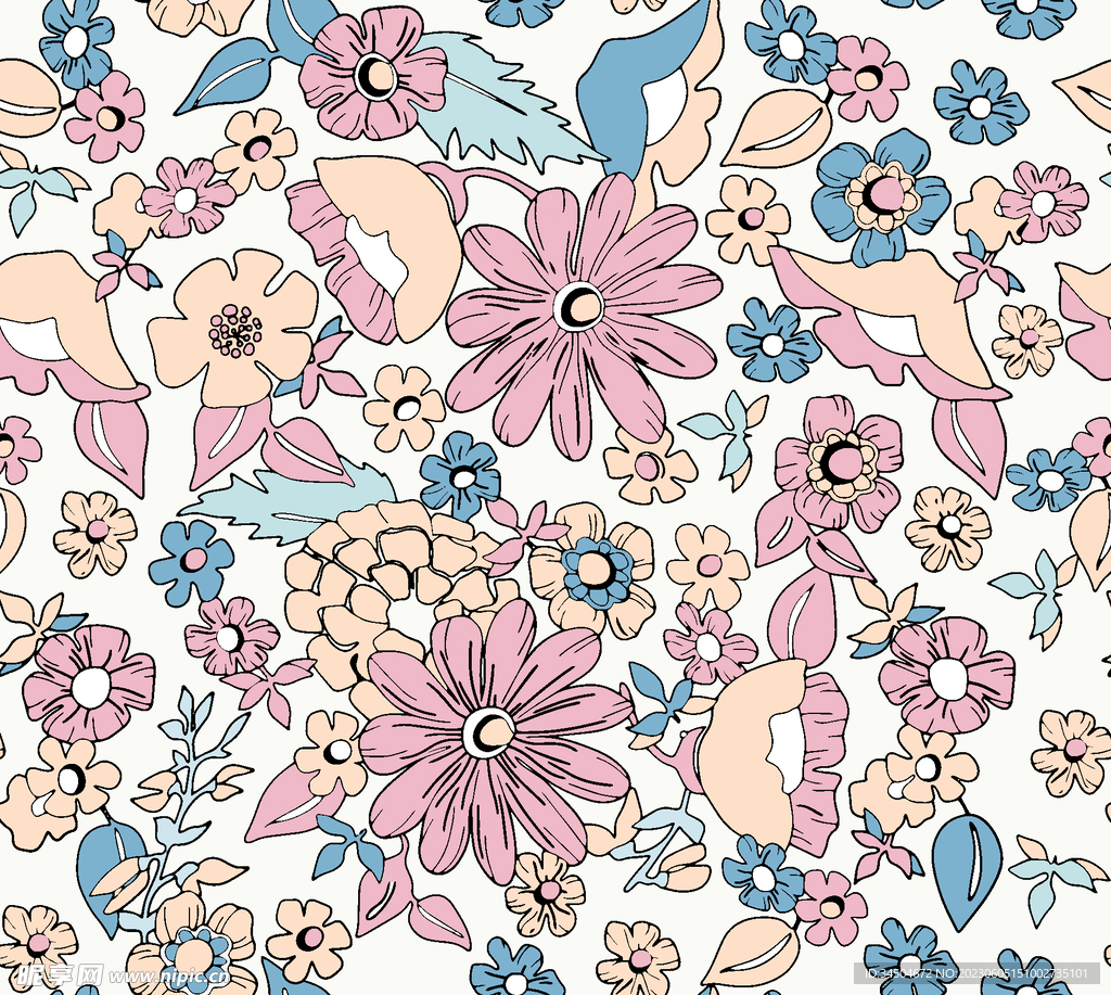 小碎花 菊花