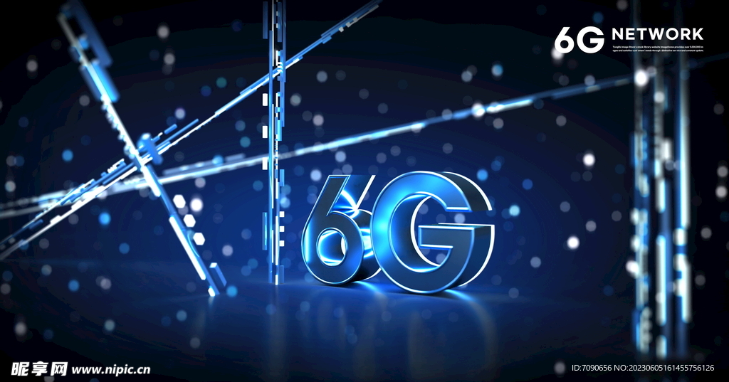 6G网络科技海报  