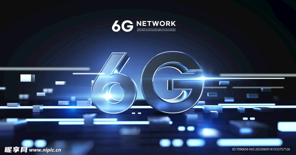 6G网络科技海报  