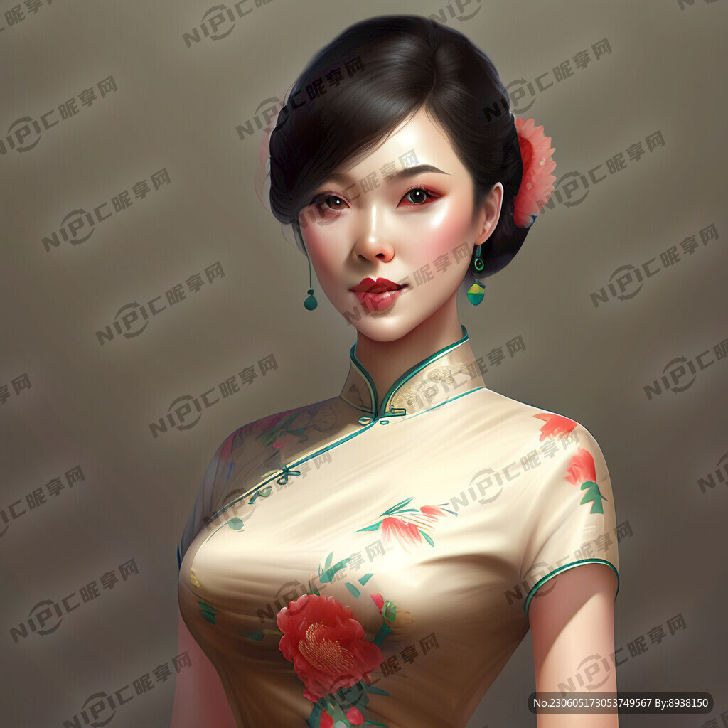 旗袍美女