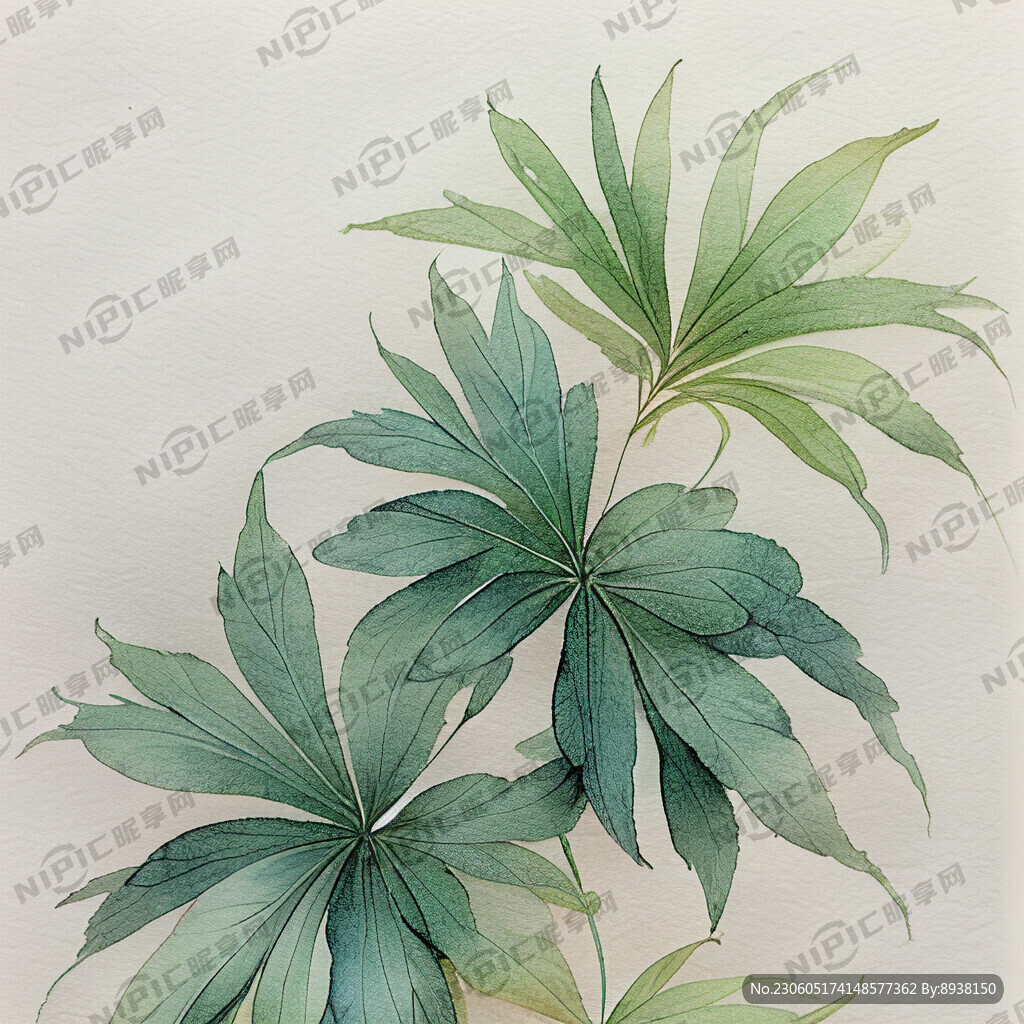 艾草叶子