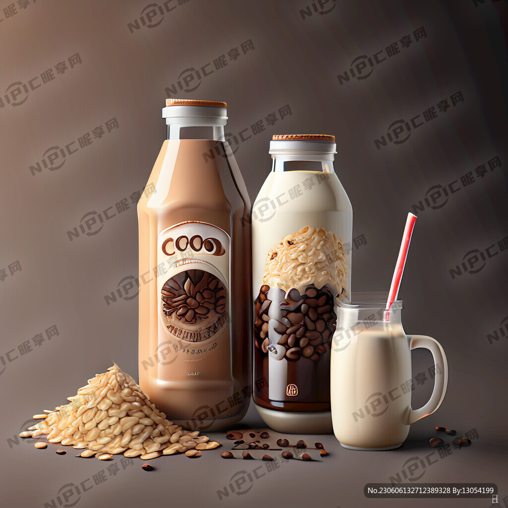 瓶装产品 可可 燕麦 咖啡