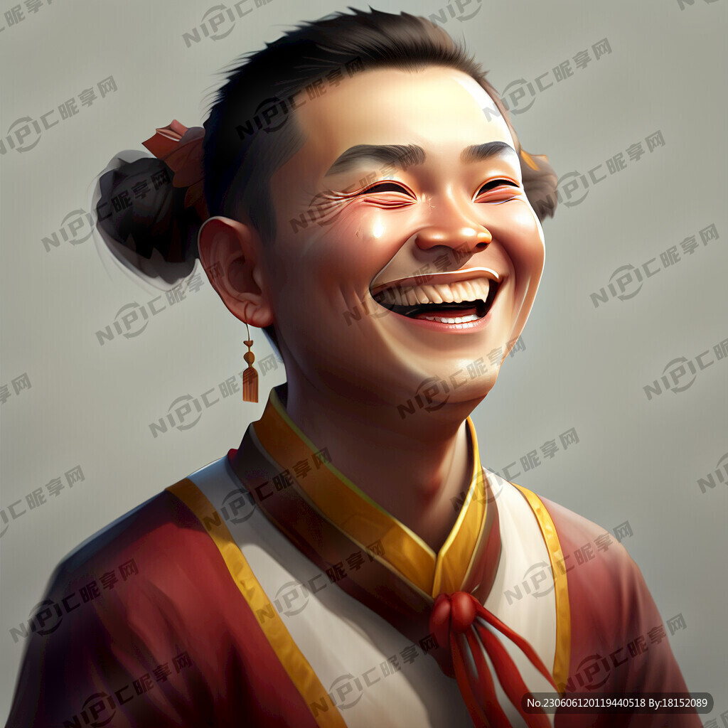人物欢笑