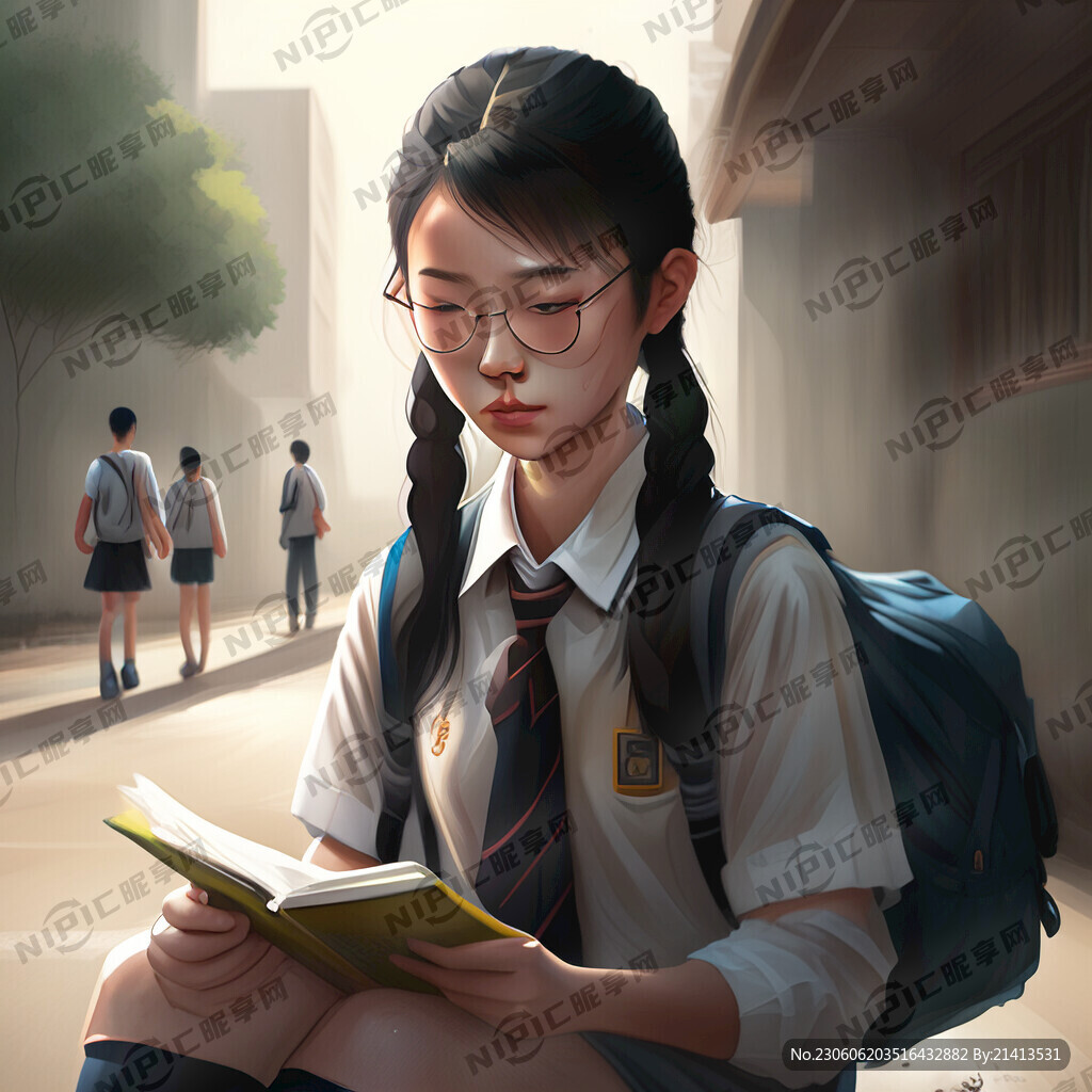 中学生放学后