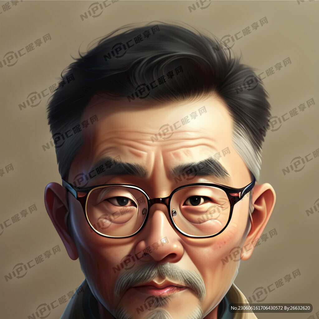 脸 父亲 可爱 戴眼镜
