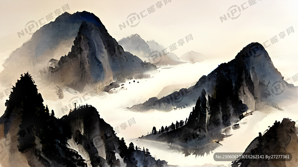 山水画