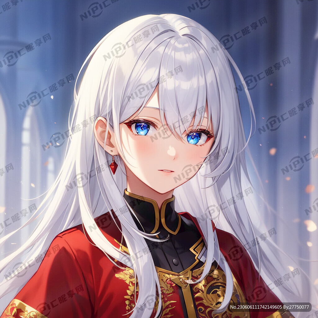 穿着红色古代服装 适合当头像