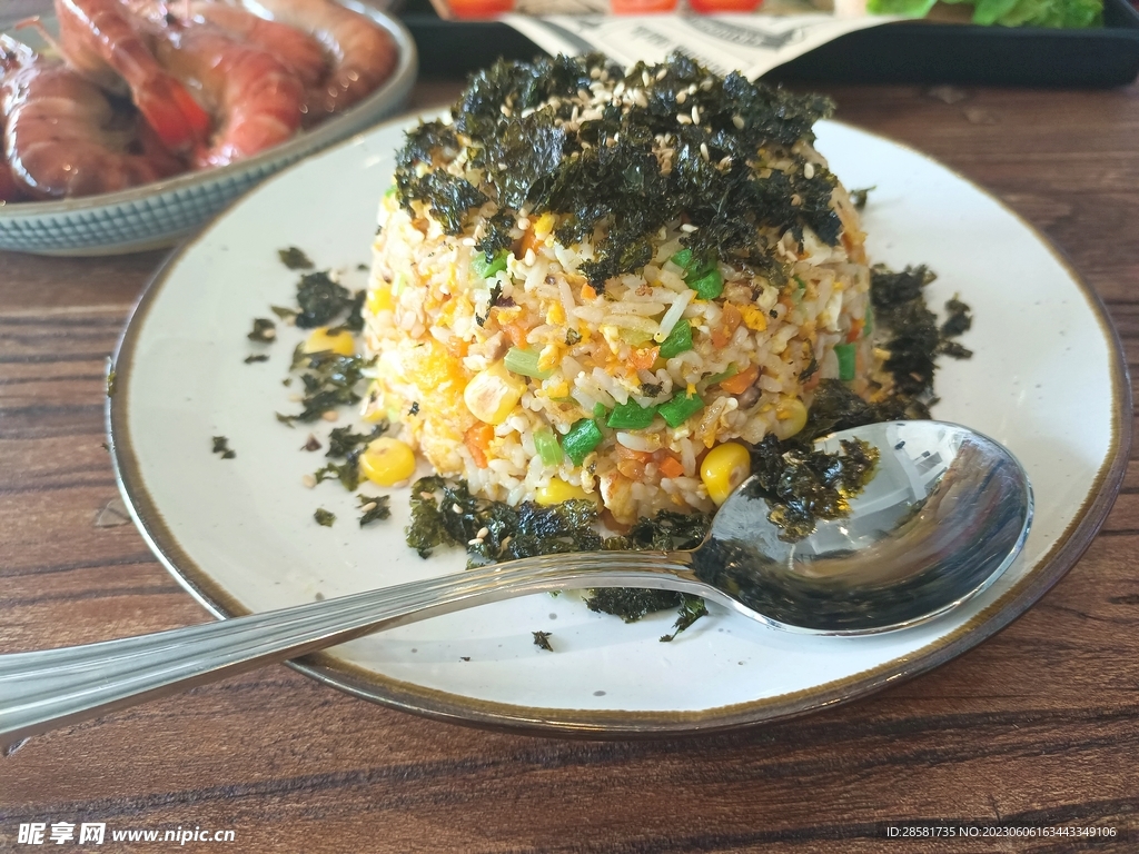 香酥紫菜炒饭怎么做_香酥紫菜炒饭的做法_瑗瑗baby_豆果美食