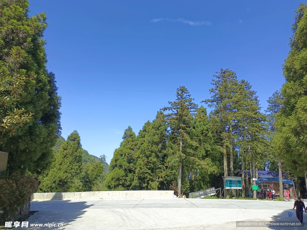 蓝天 白云 风景  