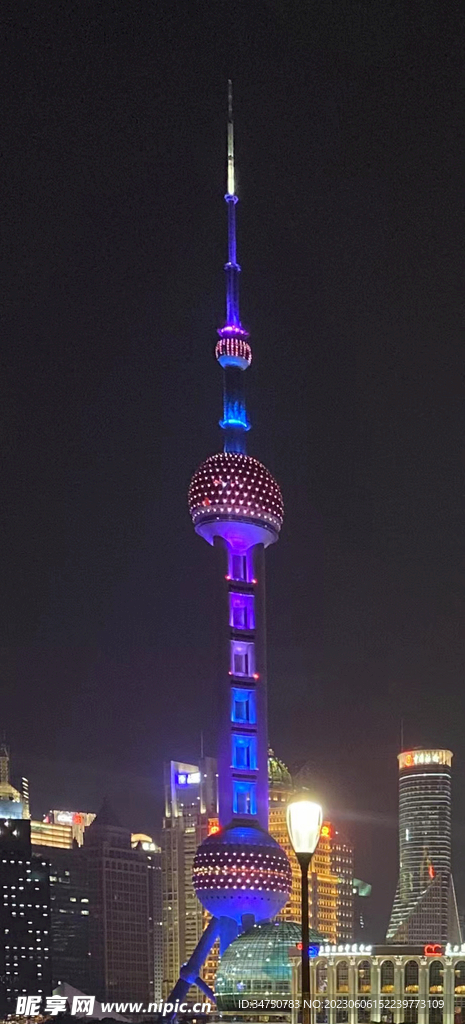 东方明珠夜景