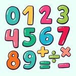 卡通数字