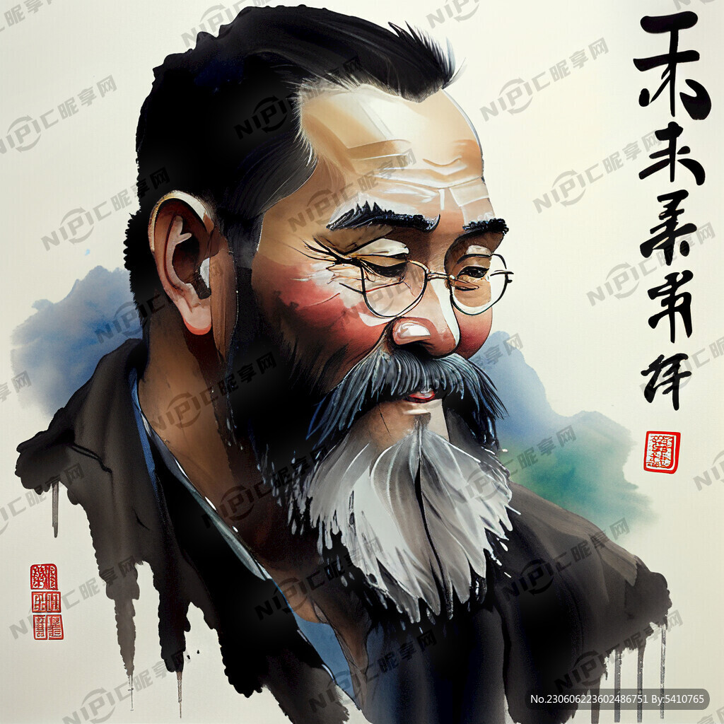毛笔字 父亲节