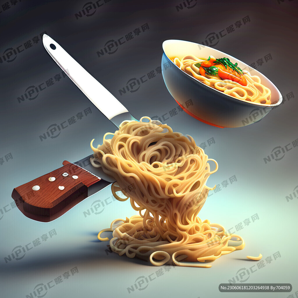 炒刀削面