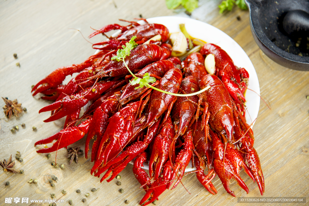 小龙虾美食