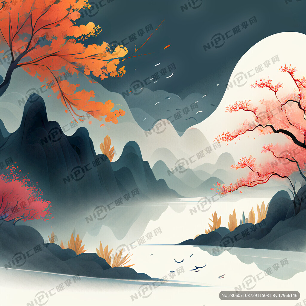 国风的春夏秋冬