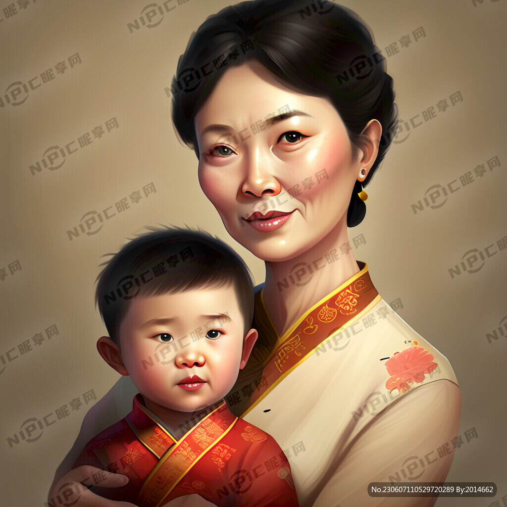 妈妈儿子