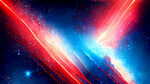 红蓝渐变，银河，粒子，光，抽象线条