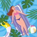 夏天游泳