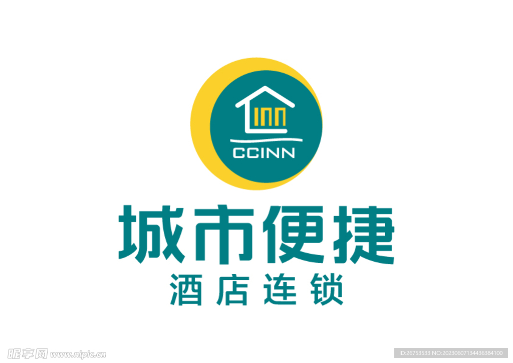 城市便捷酒店 LOGO 标志