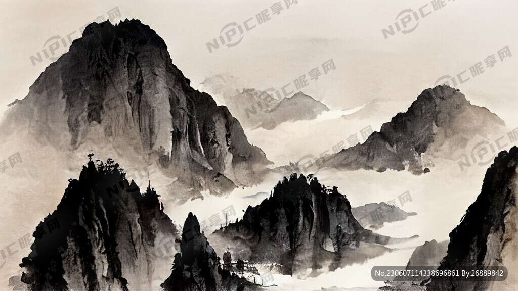 山水古风大场景