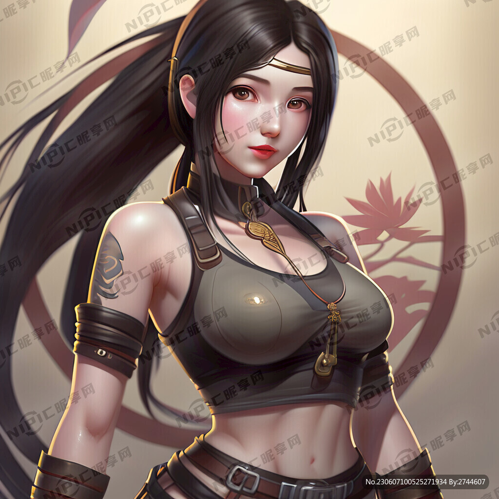蒂法 可爱 中国风