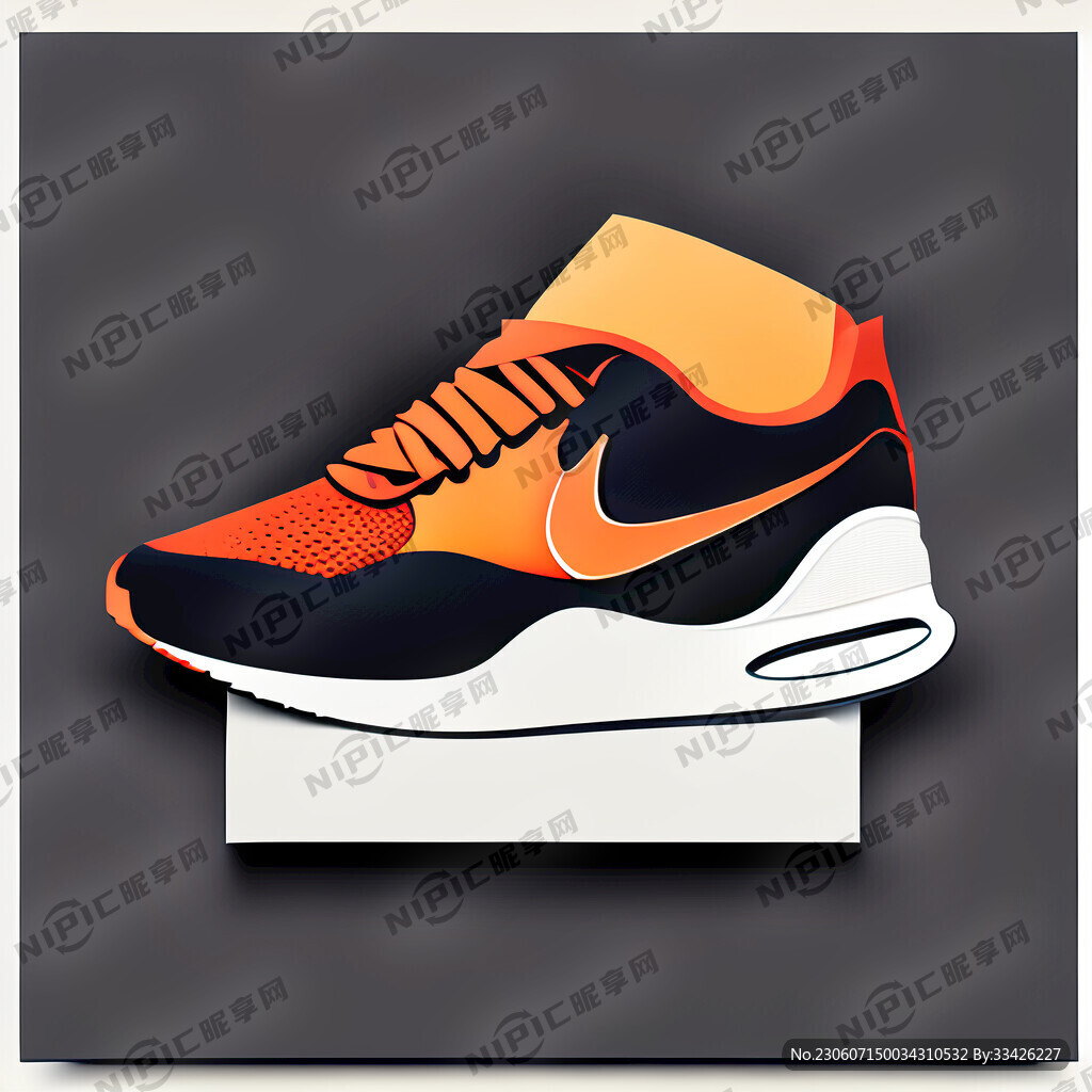 用耐克商标设计一款大方简单的印