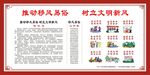 推动移风易俗树立文明新风展板